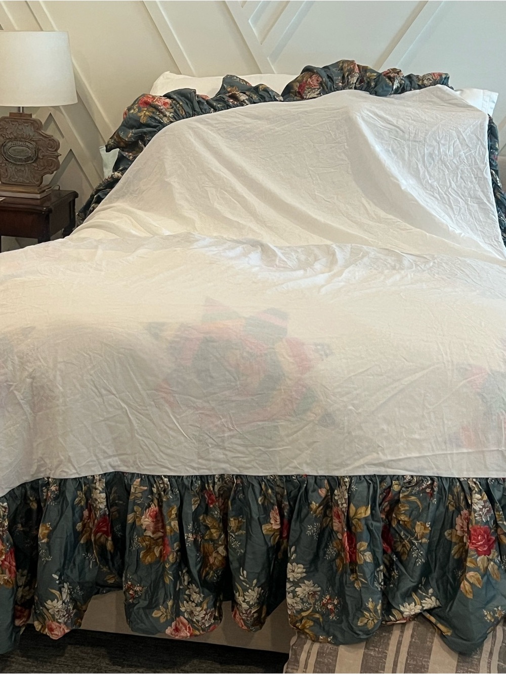 Ralph Lauren Sinclair King Bed Skirt - Picture 11 of 11